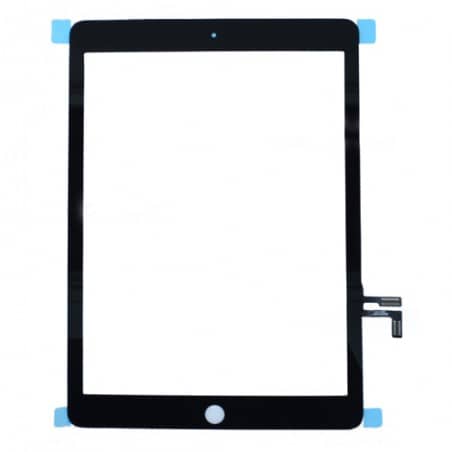 Vitre tactile pour iPad Air noire à changer suite à une chute casse ou