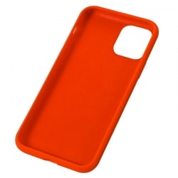 Coque en silicone Rouge pour Samsung Galaxy S21+ intérieur en microfibres photo 5