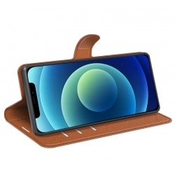 Etui Marron pour Redmi Note 11 4G/11S avec porte-cartes intégré photo 4