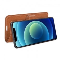 Etui Marron pour Redmi Note 11 4G/11S avec porte-cartes intégré photo 5