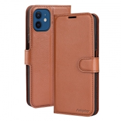 Etui Marron pour Mi 11 Lite 5G avec porte-cartes intégré photo 1