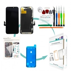 Kit de réparation avec écran Hard OLED pour iPhone 12 & 12 Pro - Rapport Qualité/Prix