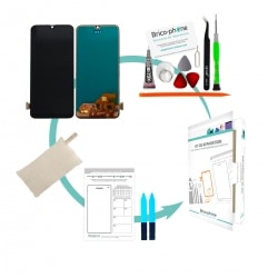 Kit de réparation avec écran compatible pour Samsung Galaxy A40 photo 1