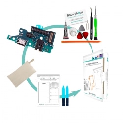 Kit de réparation avec connecteur de charge USB Type-C pour Samsung Galaxy A71 photo 1