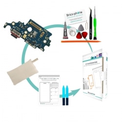 Kit de réparation avec connecteur de charge USB Type-C pour Samsung Galaxy S21 photo 1