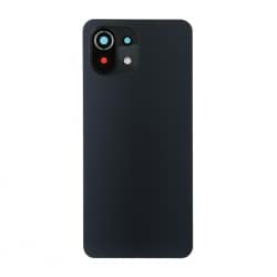 Kit de réparation avec vitre arrière compatible pour Xiaomi 11 Lite 5G NE & Mi 11 Lite Noir photo 2