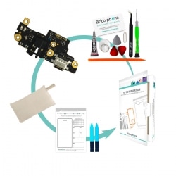 Kit de réparation avec connecteur de charge USB Type-C pour Xiaomi Redmi Note 8 Pro photo 1