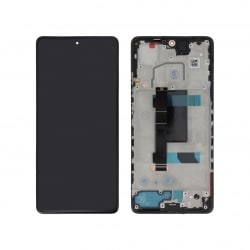 Ecran complet avec châssis reconditionné Redmi Note 12 Pro 5G - Noir photo 1