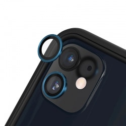 Protection lentille caméra RHINOSHIELD pour iPhone 11, iPhone 12, iPhone 12 Mini Bleu photo 1