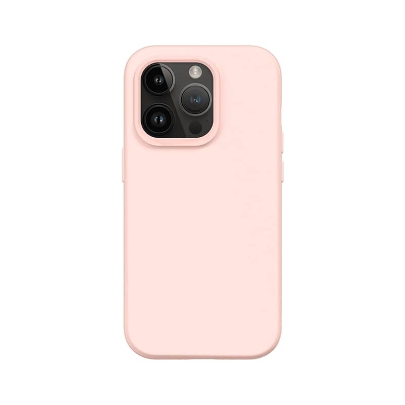 Coque RHINOSHIELD Soldidsuit Rose Poudré pour iPhone 14 Pro photo 1