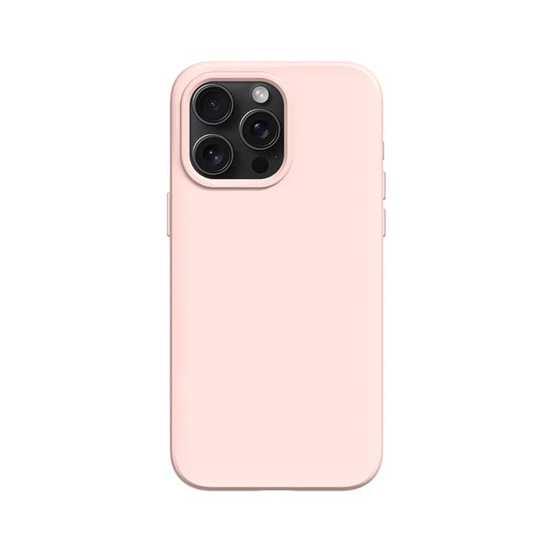 Coque RHINOSHIELD Soldidsuit Rose Poudré pour iPhone 15 Pro Max photo 1