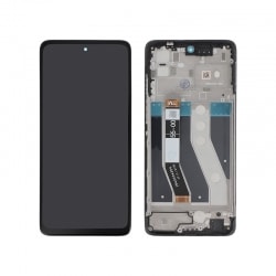 Bloc écran avec châssis pour Motorola Moto G62 5G photo 1