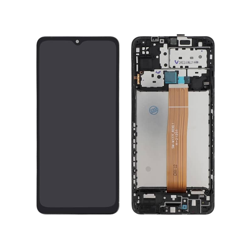 Bloc écran Noir  reconditionné avec châssis pour Samsung Galaxy M12 (M127F) photo 1