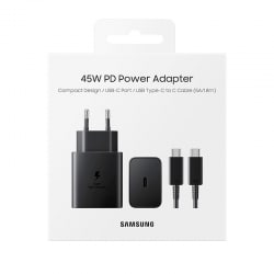 Chargeur Secteur Samsung 45W Ultra Rapide avec câble photo 4