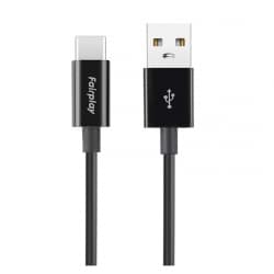 Câble USB-C SENECIO 2m Noir photo 1