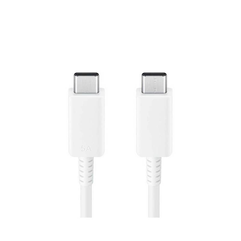 Câble USB-C vers USB-C Samsung 1,8m Blanc photo 1