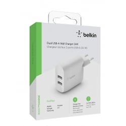 Chargeur BELKIN avec 2 ports USB (Type A) 24W photo 3