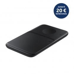 SAMSUNG Chargeur sans Fil Duo Noir pour smartphone, montre et écouteurs photo 1