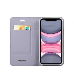 Housse portefeuille pour Redmi 8 et 8A - Bleu Horizon