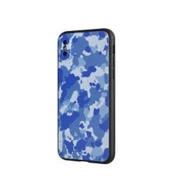 Coque camouflage Bleu Cobalt pour iPhone 11 Pro