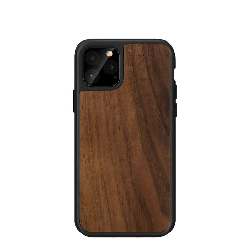 Coque anti-choc bois pour iPhone 11 Pro