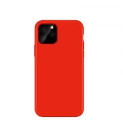 Coque silicone MagSafe Rouge pour iPhone 12 Mini