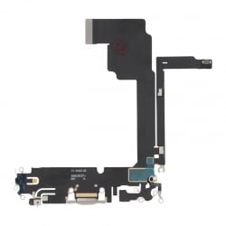 Connecteur de charge USB Type-C pour iPhone 15 Pro Max blanc_photo2