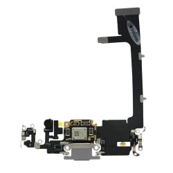Connecteur de charge Lightning complet pour iPhone 11 Pro Argent - Origine reconditionné photo 1