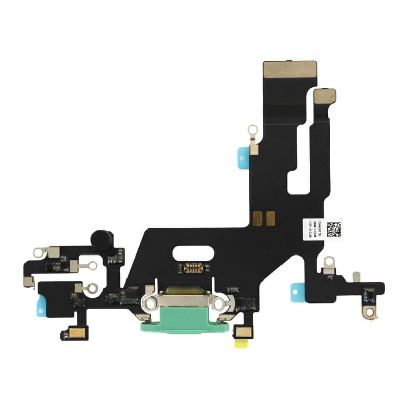 Connecteur de charge Lightning Complet pour iPhone 11 Vert - Origine reconditionné photo 1