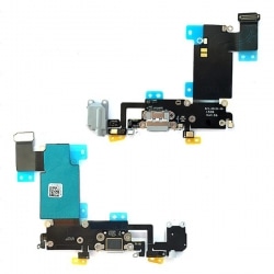 Nappe connecteur de charge Gris Sidéral, Jack et micros pour iPhone 6S PLUS - Origine reconditionné photo 1