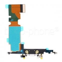 Connecteur de charge gris pour iPhone 8 Plus - Origine reconditionné photo 1