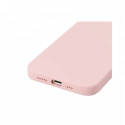 Coque en silicone Rose pastel pour Samsung Galaxy S24+ intérieur en microfibres photo 4