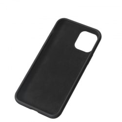 Coque en silicone Noir pour Samsung Galaxy S24+ intérieur en microfibres photo 5