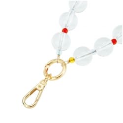 Tour de poignet bijoux Perles Transparentes - Longueur 30cm photo 2
