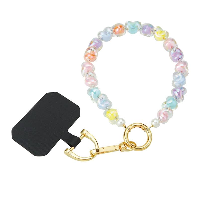 Tour de poignet bijoux Coeurs Pastels - Longueur 30cm photo 1