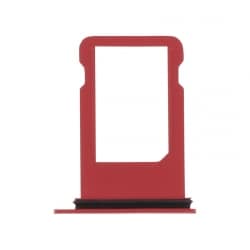 Tiroir SIM Rouge pour iPhone 7 photo 1