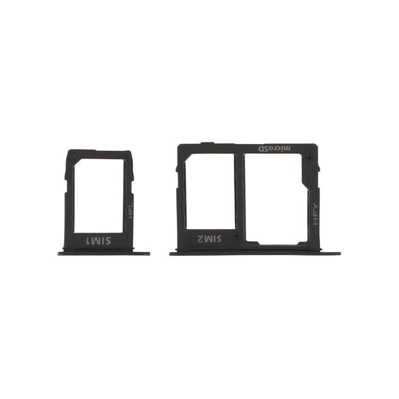 Tiroir SIM pour Samsung Galaxy J6 2018 Noir photo 1