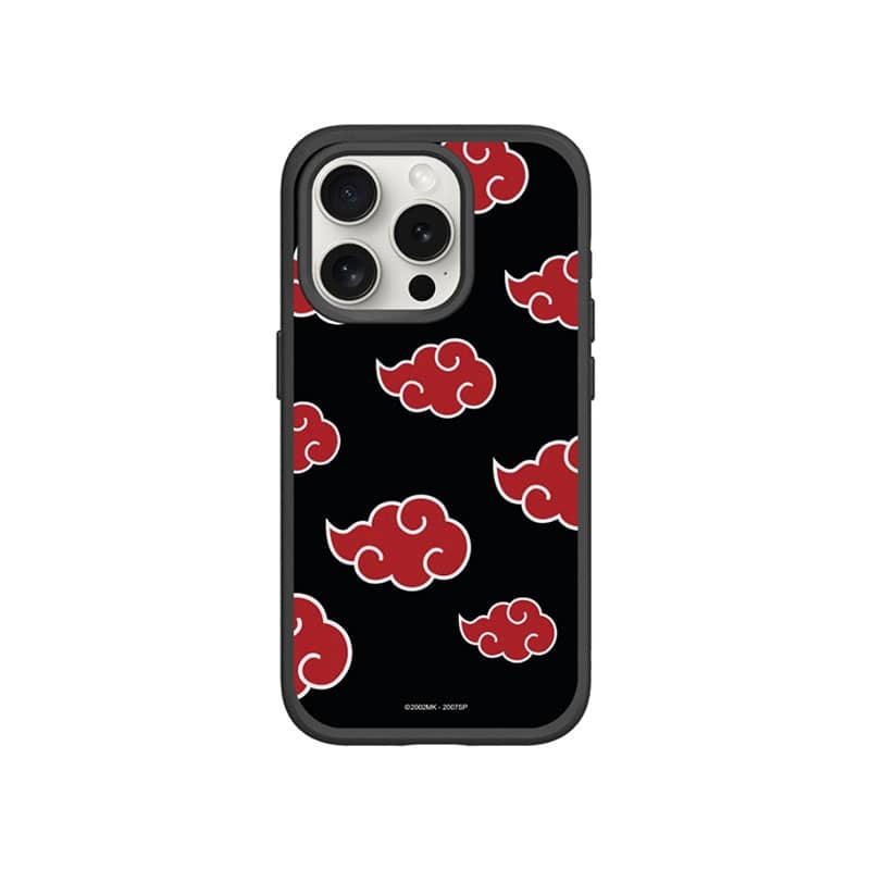 Coque de protection RHINOSHIELD X Naruto SolidSuit pour iPhone 15 Pro Max - Akatsuki photo 1