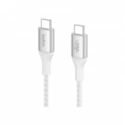 Câble blanc USB-C vers USB-C 240W 2m BELKIN photo 3