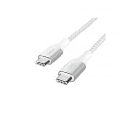 Câble blanc USB-C vers USB-C 240W 1m BELKIN photo 2