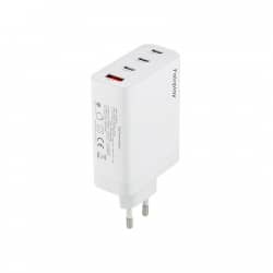 Chargeur rapide 100W Quadruple Ports avec USB-A et Triple USB-C photo 1