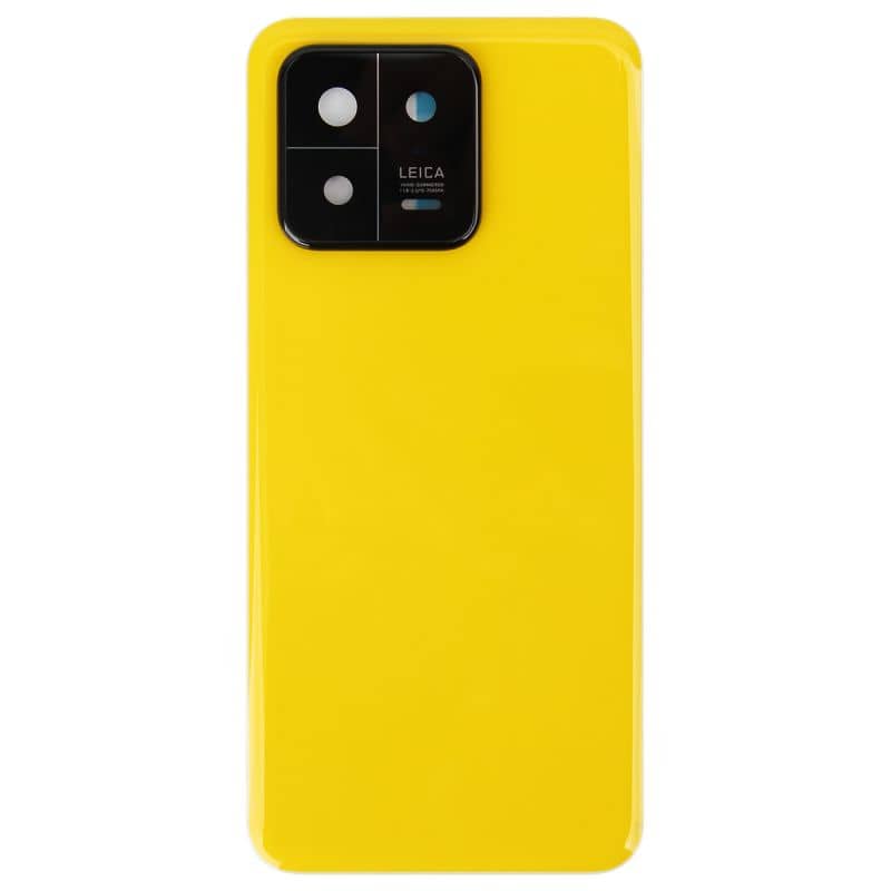 Vitre arrière pour Xiaomi 13 Jaune