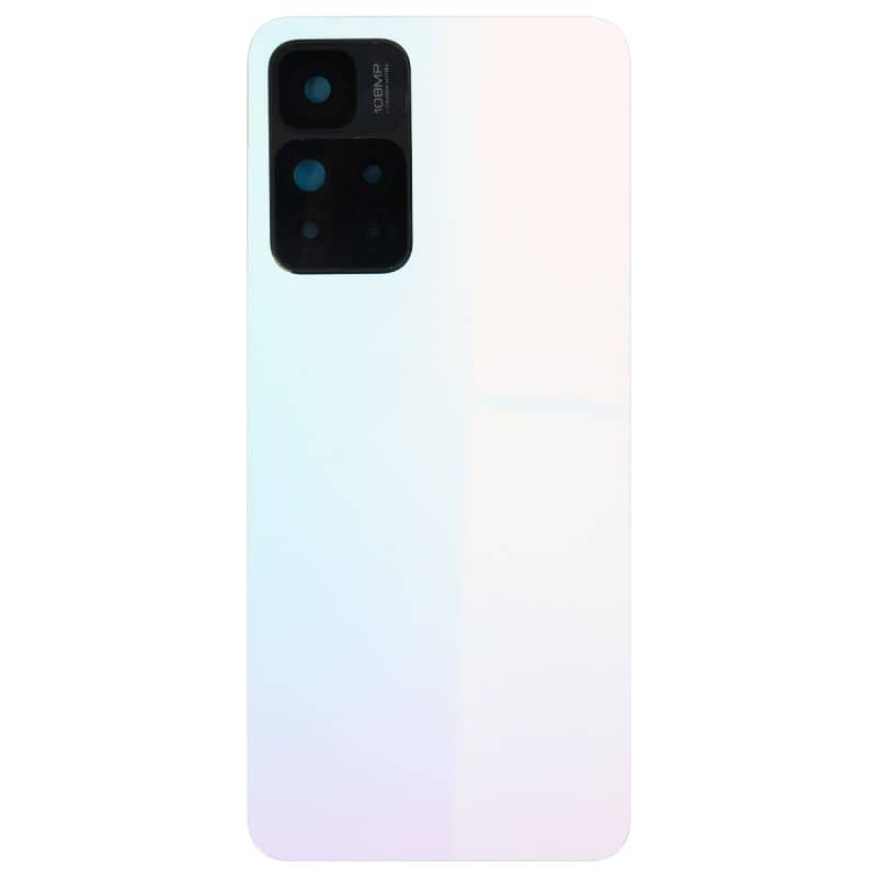 Vitre arrière pour Xiaomi Redmi Note 11 Pro+ 5G blanc