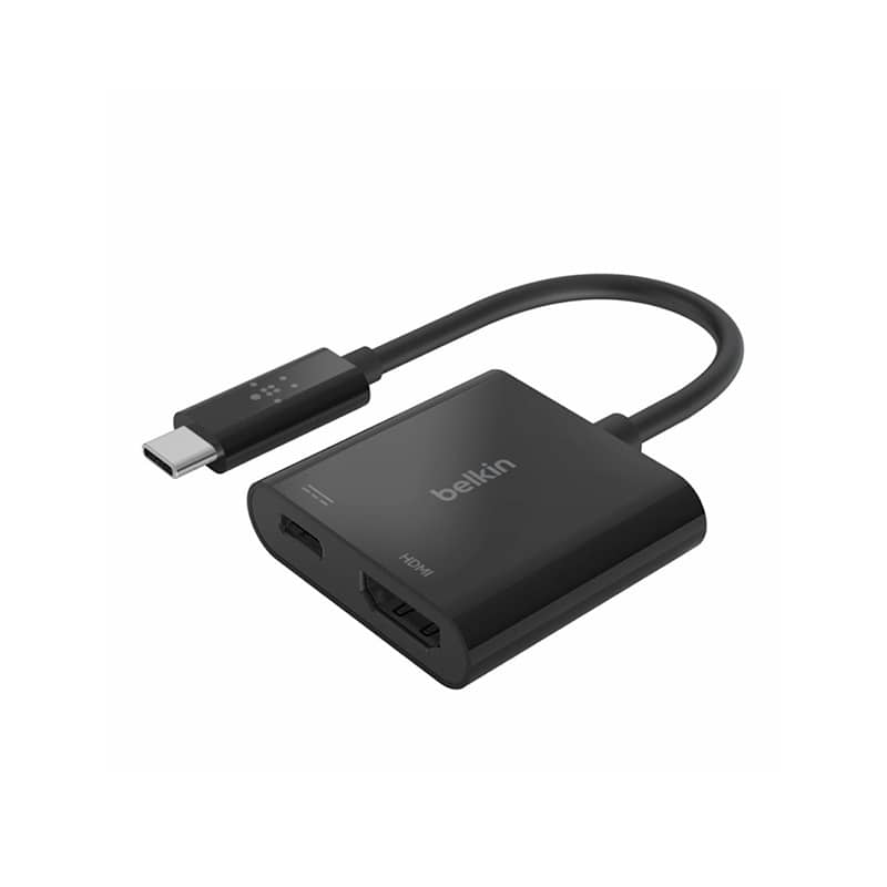 Adaptateur HDMI 2 en 1 BELKIN - 1 port HDMI - 1 port USB-C photo 1