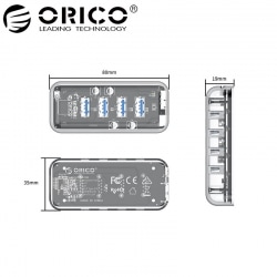 Hub USB 4 ports USB 3.0 Type A photo 3