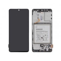 Ecran complet avec batterie d\'origine pour Galaxy A41 (A415F) Noir photo 1