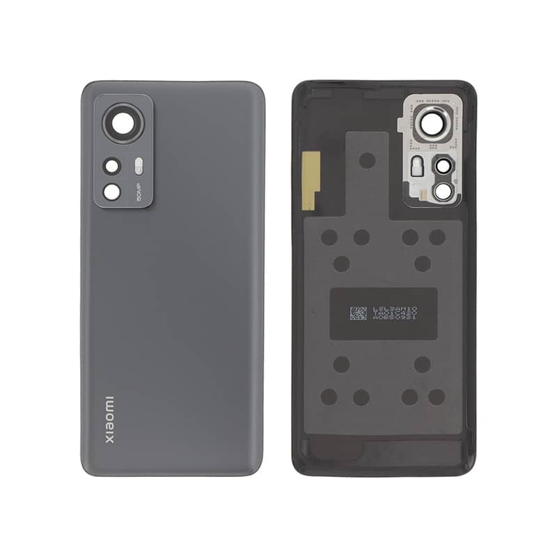 Vitre arrière noire d\'origine pour Xiaomi 12/12X photo 1