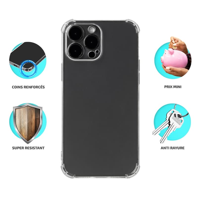 Coque transparente pour iPhone 11 photo 1