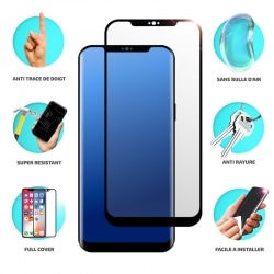 Verre trempé 5D Full Cover avec bordure noire pour Xiaomi 14 photo 1