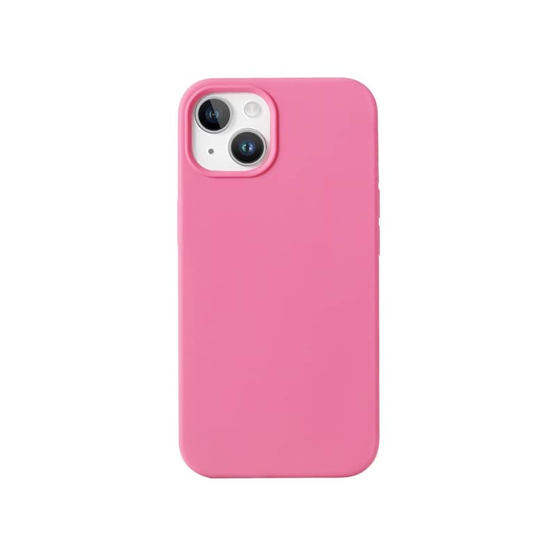 Housse silicone Fuschia pour iPhone 11 photo 1